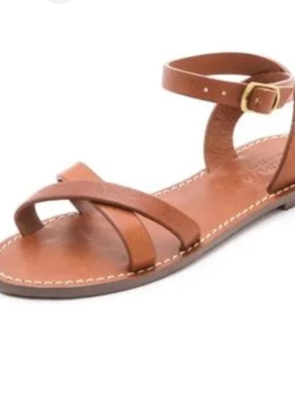 Madewell Boardwalk, crisscross, leather sandals